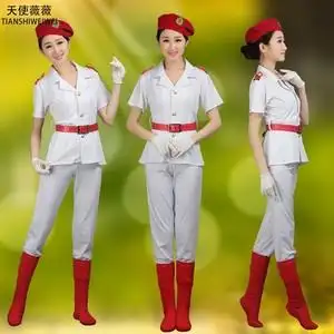 军鼓表演服装女