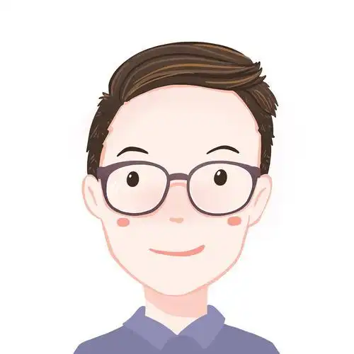 卡通爸爸头像简笔画