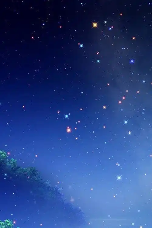 蓝色星空纹理海报背景