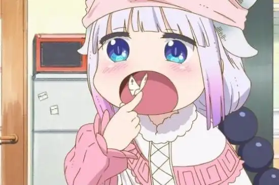 超治愈动漫《小林家的龙女仆》,可爱的康纳,让人想捏一捏