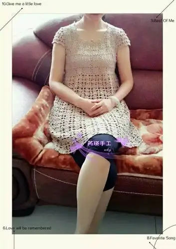 素棉______节节棉钩织结合裙 2016.13 - 芮瑛手工 - 芮瑛手工的博客