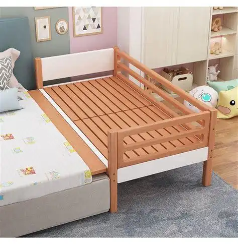 小孩单人木床 厂家直营 七彩人生 儿童床 实木 单人床 双人床 贵吗?