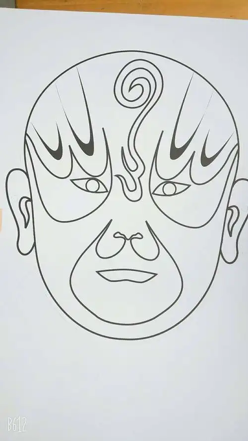 初步了解中国戏曲的艺术特色及京剧脸谱艺术的特点,谱式,色彩等方面的