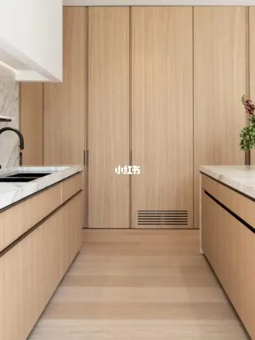 天然木皮落地柜子效果是室内材质的天花板