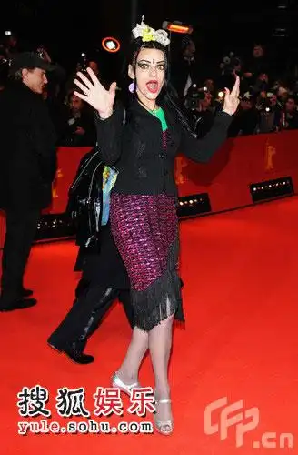 组图:迷人老妖精nina hagen张牙舞爪