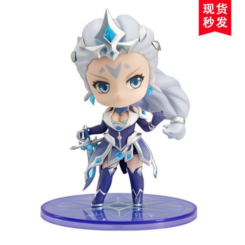 王者荣耀 官方正版 月光之女 露娜 q版手办 模型 摆件玩具现货
