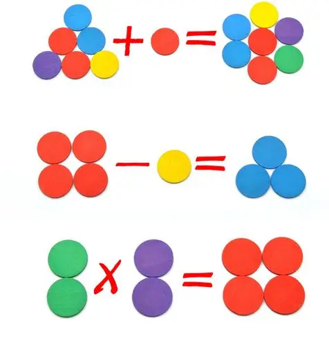50片圆形积木益智玩具形状片圆片小生学数学教具儿童diy智力拼图