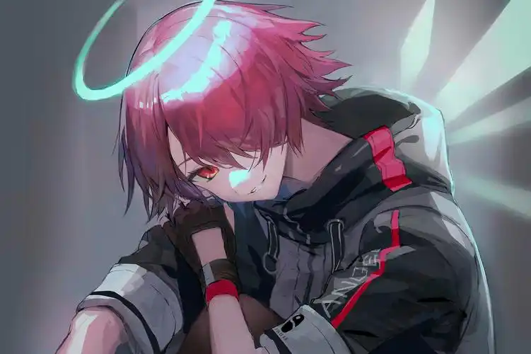 把衣服穿好哦~不然会着凉的!《明日方舟》能天使壁纸合辑