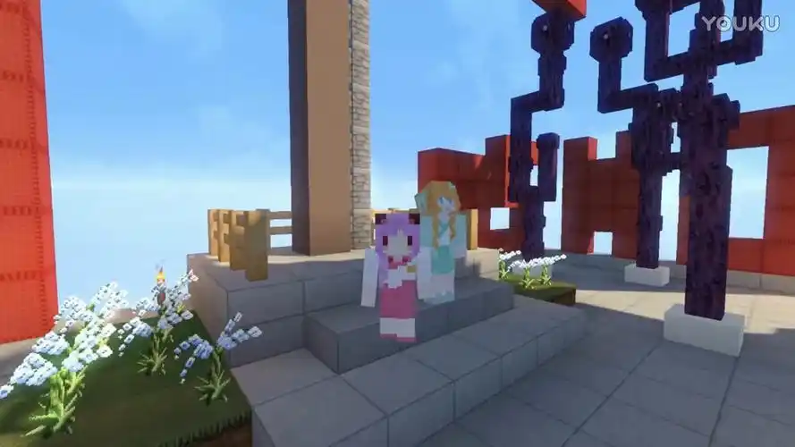 五歌x橙子-我的世界方块学园领域服p30——五橙海底探险队!完成目 !!
