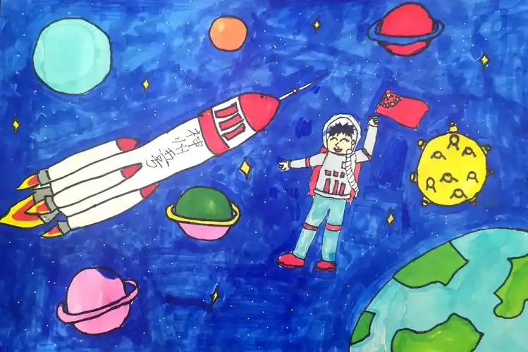 戴岳松 三(12)班《神舟五号》