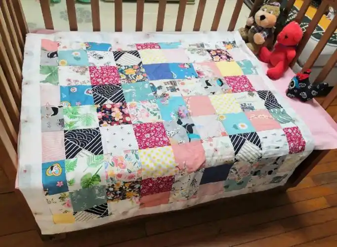 手工拼布百家被