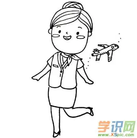 职业人员的简笔画图片欣赏