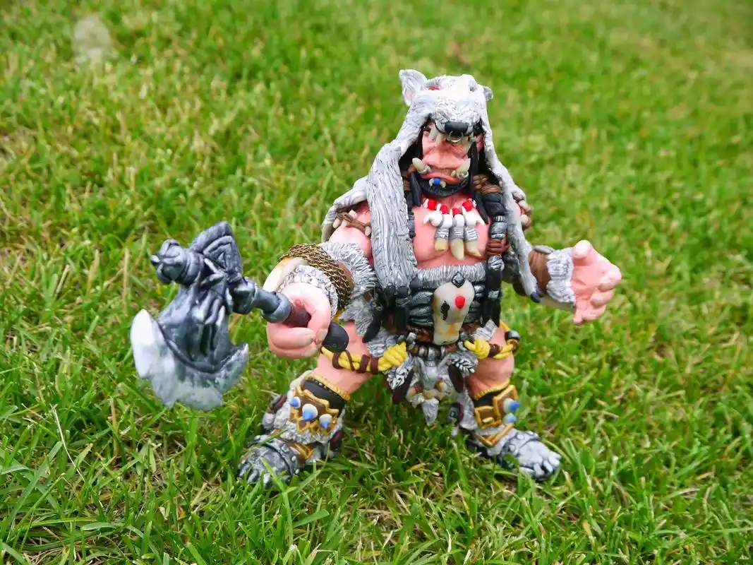 还是老作品,魔兽杜隆坦.#手办 #人偶 #手艺人 #甲胄 # - 抖音