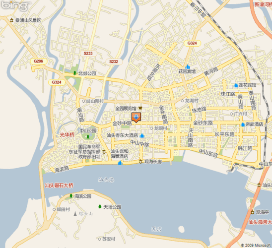 汕头市金平区地图