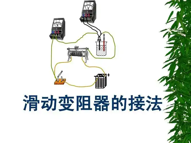 滑动变阻器的接法