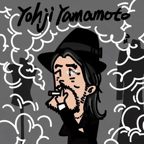 山本耀司#山本耀司  #画画的日常  #灵感笔记