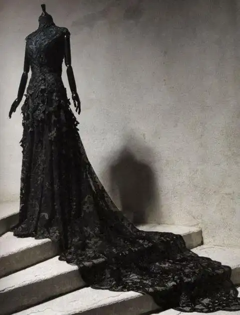 黑色婚纱你敢穿吗