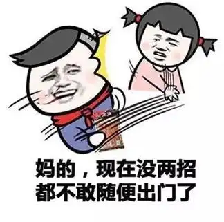 妈的,现在没两招都不敢随便出门了