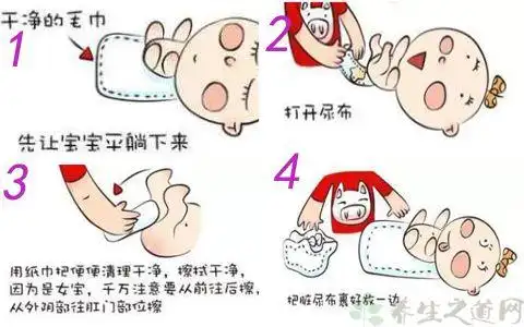 如何给宝宝换尿布 23个注意事项