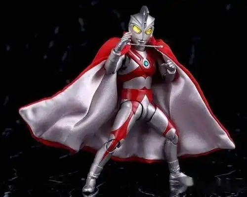 奥特曼披风周边实物详解 童年昭和奥特六兄弟帅出令和的味道_因为