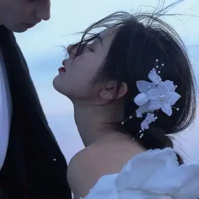 干净甜蜜浪漫情侣头像一对唯美意境头像高清真人氛围感图片