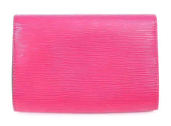 louis vuitton(路易威登) 桃红色水木纹斜挎包