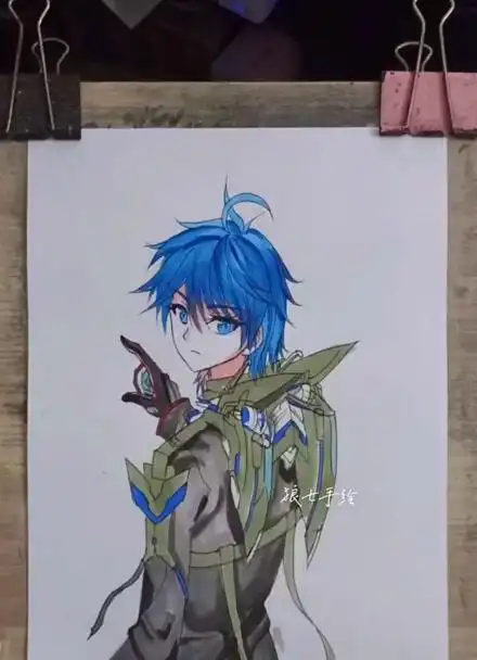 临摹新姿势:教你如何用一个圆简单画霍雨浩