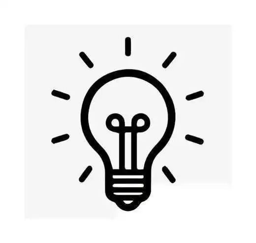 简单灯泡简笔画画法图片步骤