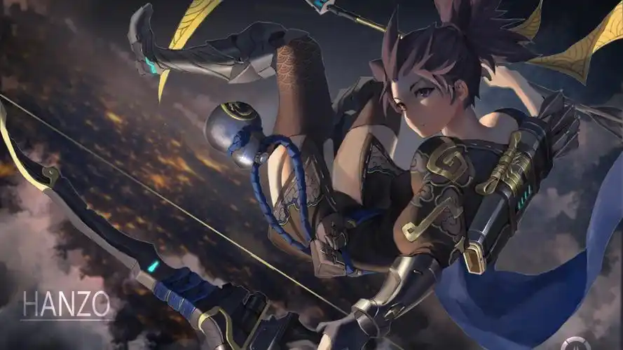 hanzo 守望先锋 4k图片,4k高清游戏图片,娟娟壁纸