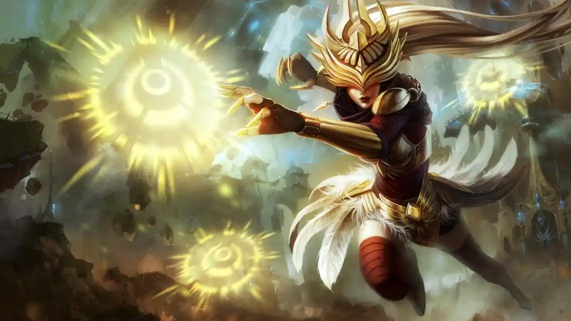 高清暗黑元首仲裁圣女辛德拉4英雄联盟图片