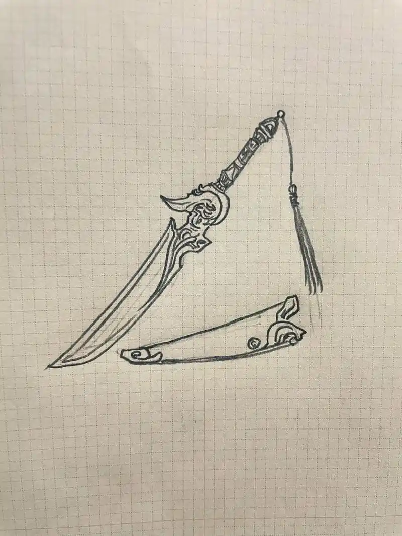 斗罗大陆 白虎匕 绘画步骤.说起霍雨浩的白虎匕,也是大有来头 - 抖音