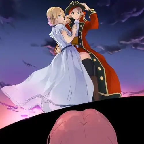 【少女与战车】【美英/ケイダジ】凯伊x大吉岭 角色介绍 & cp推广(6/6