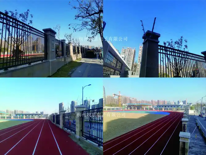 杭州市风帆中学张力围栏案例