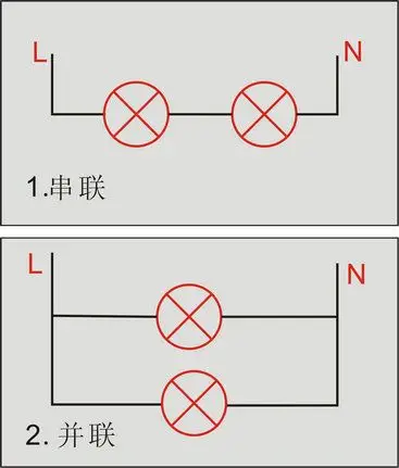 展开全部 你不能用串联方式连接两盏灯,这样,电压改变了,宜采用并联