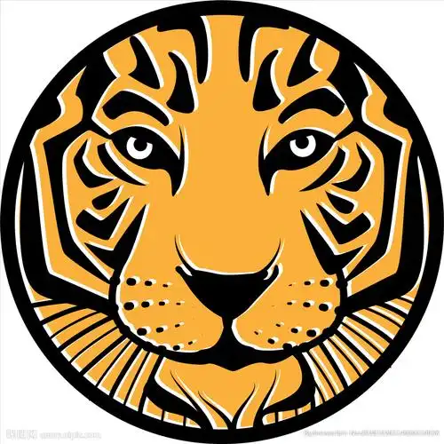 老虎图标设计图__卡通设计_广告设计_设计图库_昵图网nipic.com