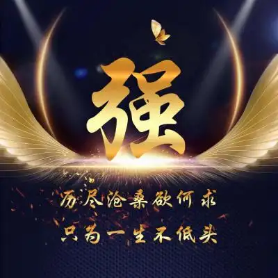 0 精品烫金姓氏头像,历尽沧桑欲何求 只为一生不低头