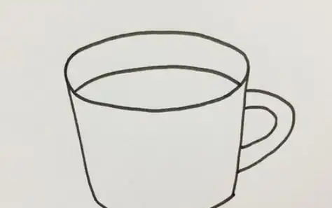 好看的可爱水杯简笔画教程 简单又漂亮的水杯简笔画怎么画