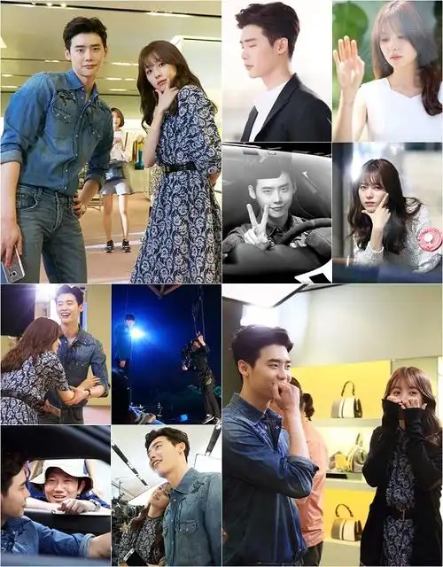 《w》曝李钟硕韩孝周花絮照 嬉戏打闹氛围愉快