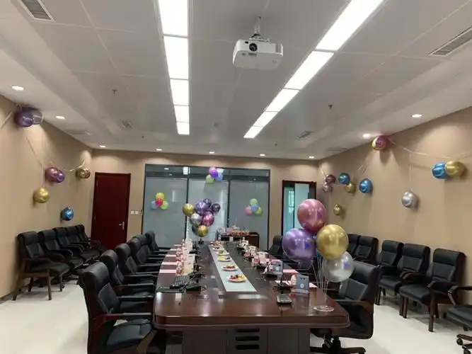 会场布置完成,坐等我们的贵宾客户到来