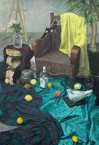 央美附中色彩新作精选(色彩静物,色彩人像,色彩风景作品)