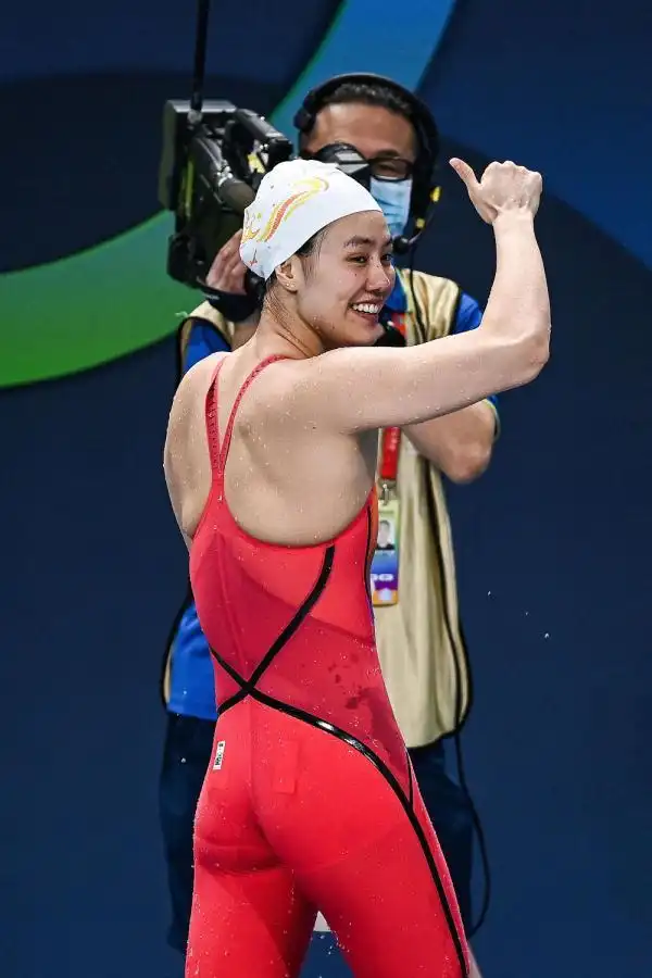 全运会|游泳女子50米自由泳刘湘夺冠