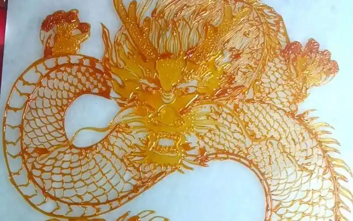 【非遗糖人】糖画龙