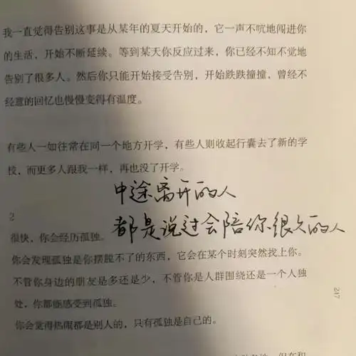 写在书上的文案 来源于网络,侵删