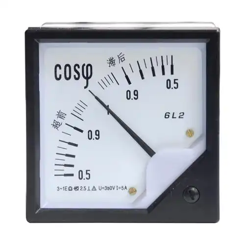 伊莱科 交流功率因数表 相位表 6l2--cos&phi