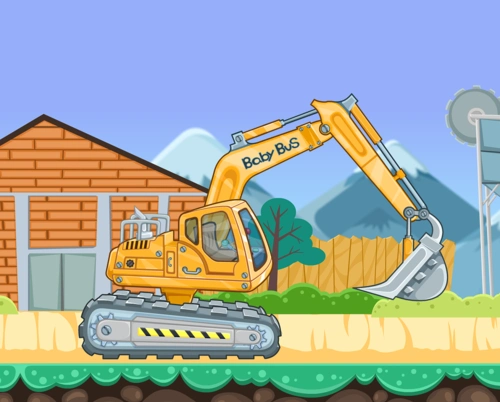 在babybus时期的一款产品~《工程车》