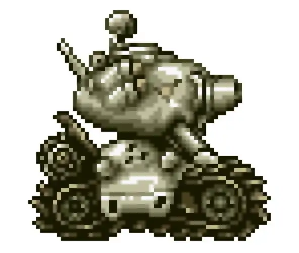 合金弹头像素画网格画图案欣赏