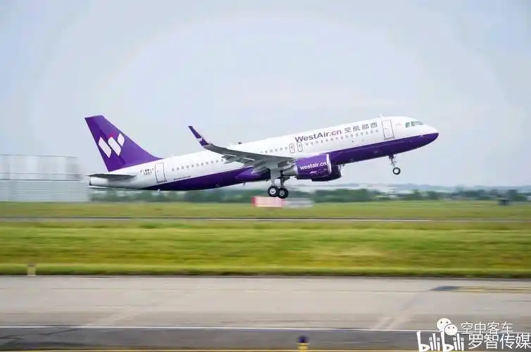 西部航空a320飞机