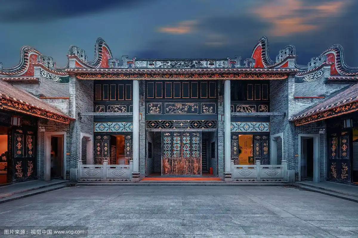 黄飞鸿故居 广东佛山祖庙内-1