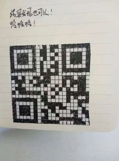 如何手绘二维码?