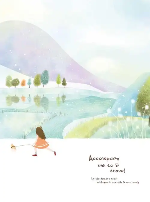 日系小清新文艺唯美梦幻手绘插画第四弹